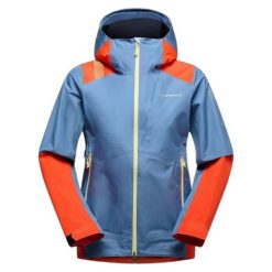 Damska kurtka narciarska La Sportiva Crossridge Evo Shell. Niebieskie kurtki narciarskie i snowboardowe damskie La Sportiva, s, bez wzorów, z materiału, bez kaptura, narciarskie. Za 1,813.55 zł.