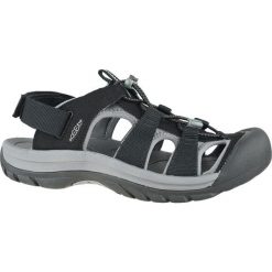 Buty trekkingowe męskie Keen Rapids H2. Czarne buty trekkingowe męskie Keen, z materiału, bez zapięcia, trekkingowe. Za 399.99 zł.