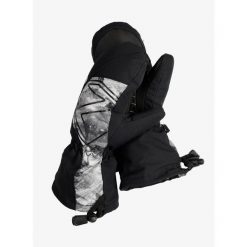 Rękawiczki dziecięce Ziener Lavalino AS AW Mitten Junior. Czarne rękawiczki dziecięce Ziener, bez ramiączek. Za 135.99 zł.