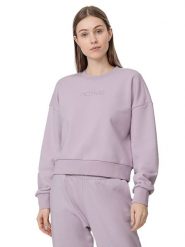 4F Bluza w kolorze fioletowym rozmiar: XS. Różowe bluzy bez kaptura damskie 4f, xs. Za 132.95 zł.