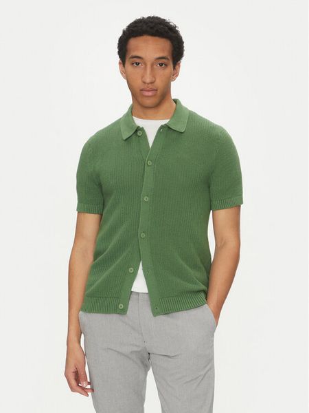 JOOP! Jeans Kardigan 15 JJK-09Vinceo 30045456 Zielony Modern Fit. Zielone kardigany męskie Joop! Jeans, m, bez wzorów, z bawełny, bez kołnierzyka. Za 279.99 zł.