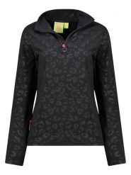 Geographical Norway Bluza polarowa w kolorze czarnym rozmiar: L. Czarne bluzy bez kaptura damskie Geographical Norway, l, z polaru. Za 117.45 zł.