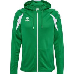 Bluza dresowa z kapturem Hummel Core 2.0. Białe bluzy sportowe męskie HUMMEL, bez wzorów, z dresówki, sportowe, bez kołnierzyka, bez ramiączek. Za 277.00 zł.