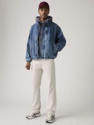 Levi's Dżinsy "555" - Relaxed fit - w kolorze beżowym rozmiar: W34/L30. Brązowe jeansy męskie Levi's. Za 188.40 zł.