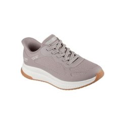 Buty SKECHERS BOBS SQUAD 4 STAPLE LOOK Jasnobrązowy. Brązowe obuwie treningowe damskie Skechers, na fitness i siłownię. Za 319.99 zł.