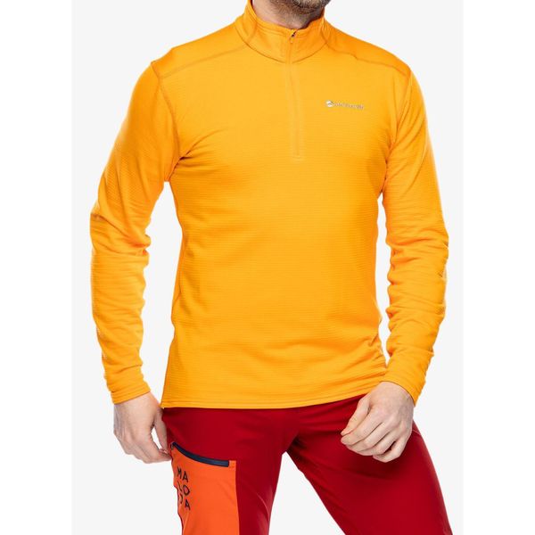 Bluza z zamkiem 1/2 męska Montane Protium Lite Pull-On. Brązowe bluzy bez kaptura męskie Montane, m. Za 261.99 zł.