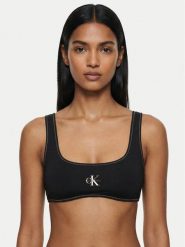 Calvin Klein Swimwear Góra od bikini LV00Q61100 Czarny. Czarne bikini damskie Calvin Klein Swimwear, bez wzorów. Za 229.99 zł.