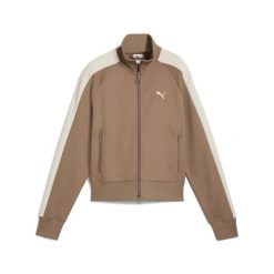 Puma Bluza T7 Always On Short 62979693. Brązowe bluzy bez kaptura damskie Puma, xs. Za 195.99 zł.