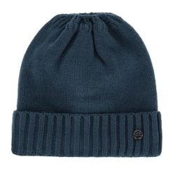 Kapelusz damski QHP Teddie. Niebieskie kapelusze damskie QHP, na zimę, bez wzorów. Za 115.00 zł.