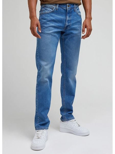 Lee Dżinsy - Slim fit - w kolorze niebieskim rozmiar: W34/L32. Niebieskie jeansy męskie Lee. Za 208.99 zł.