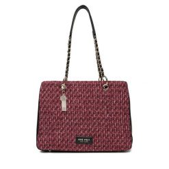 Torebka Nine West. Czerwone torebki klasyczne damskie Nine West, bez wzorów, bez dodatków. Za 209.99 zł.