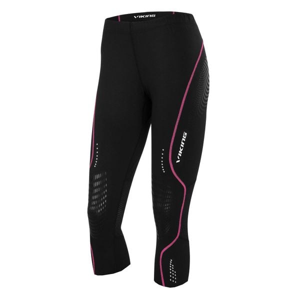 Spodnie damskie legginsy 3/4 Viking Ingrid Capri. Czarne legginsy damskie VIKING, xs, bez wzorów. W wyprzedaży za 54.99 zł.