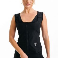 Kamizelka do pocenia się dla kobiet RDX W2. Czarne kamizelki damskie RDX SPORTS, s, z elastanu. Za 191.00 zł.