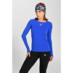 Koszulka z długim rękawem sportowa damska Nessi Sportswear Ultra. Niebieskie bluzki sportowe damskie NESSI SPORTSWEAR, s, bez wzorów, bez ramiączek. Za 339.00 zł.
