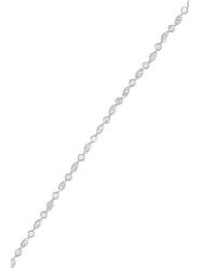 DIAMOND & CO Złota bransoletka "Ligne de Chance" z diamentami rozmiar: onesize. Szare bransoletki damskie Diamond & Co, złote. Za 3,479.99 zł.