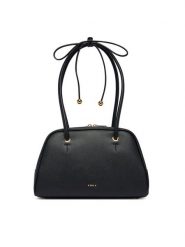 Furla Torebka Poppy M WB02109 BX4573 CN O6000 Czarny. Czarne torebki klasyczne damskie Furla, bez wzorów, ze skóry, bez dodatków. Za 1,754.00 zł.