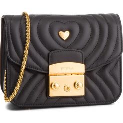 Torebka FURLA - Metropolis Rea 993990 B BUJ0 N27 Onyx. Czarne torebki klasyczne damskie Furla, bez wzorów, ze skóry, eleganckie, bez kołnierzyka, bez ramiączek. W wyprzedaży za 719.00 zł.