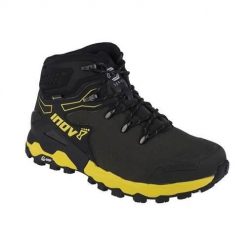 Buty trekkingowe męskie Inov-8 Roclite Pro G 400 Gtx V2. Czarne buty trekkingowe męskie Inov-8, z gumy, bez zapięcia, trekkingowe. Za 599.99 zł.