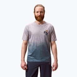 Koszulka rowerowa męska Endura Singletrack Print. Szare t-shirty sportowe męskie ENDURA, l, z materiału, bez ramiączek, rowerowe. Za 189.99 zł.
