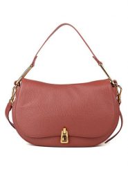 COCCINELLE Skórzana torebka w kolorze jasnobrązowym - 30 x 18 x 8 cm rozmiar: onesize. Brązowe torebki klasyczne damskie Coccinelle, bez wzorów, z materiału, bez dodatków. Za 922.46 zł.