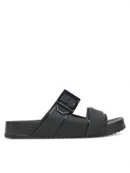Melissa Klapki Melissa Cozy Connection Slide Ad M 35832 Czarny. Czarne klapki damskie Melissa, bez wzorów, z tworzywa sztucznego, bez obcasa. Za 249.99 zł.