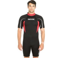 Męski kombinezon Seac Shorty Relax 2XL. Białe szorty męskie SEAC, bez wzorów, z materiału, klasyczne. Za 420.99 zł.