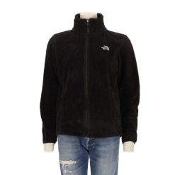 Damska czarna polarowa kurtka Osito TNF. Czarne kurtki damskie The North Face, l, bez wzorów, z polaru, bez kaptura. Za 212.96 zł.