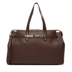 Torebka Nine West. Brązowe torebki klasyczne damskie Nine West, bez wzorów, bez dodatków. Za 239.99 zł.