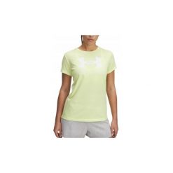 Koszulka Damska T-Shirt Damski Sportowy Under Armour Graphic Rival Logo Xxl. Żółte bluzki sportowe damskie Under Armour, xxl, bez kołnierzyka, bez ramiączek. Za 99.99 zł.