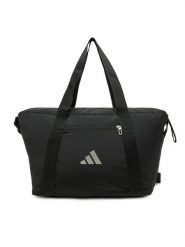 Adidas Torebka Sport Bag JE3223 Czarny. Czarne torebki klasyczne damskie Adidas, bez wzorów, z materiału, bez dodatków. Za 129.99 zł.