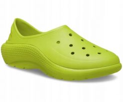 Buty Sportowe Sneakersy Dla Dorosłych Crocs Classic Sneaker. Zielone buty sportowe na co dzień damskie Crocs, z materiału, bez zapięcia. Za 231.99 zł.