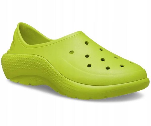 Buty Sportowe Sneakersy Dla Dorosłych Crocs Classic Sneaker. Zielone buty sportowe na co dzień damskie Crocs, z materiału, bez zapięcia. Za 231.99 zł.