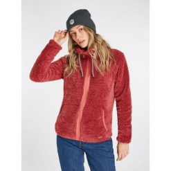 Bluza damska Protest RIRI full zip top. Czerwone bluzy bez kaptura damskie Protest, xs, z polaru. W wyprzedaży za 224.99 zł.