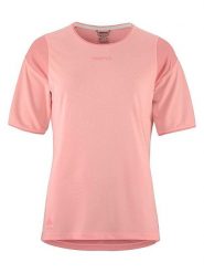 Craft Koszulka kolarska "Core Offroad XT" w kolorze jasnoróżowym rozmiar: XS. Różowe bluzki sportowe damskie Craft, xs, bez wzorów, bez ramiączek. Za 86.99 zł.
