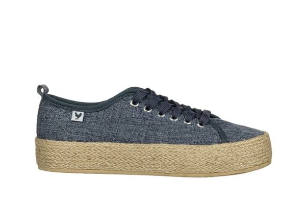 Półbuty Walk In Pitas Ada Linen Marino 003290, Granatowy, Materiał - 37. Niebieskie półbuty damskie Walk In Pitas, bez wzorów, z bawełny, klasyczne, bez obcasa. W wyprzedaży za 134.10 zł.