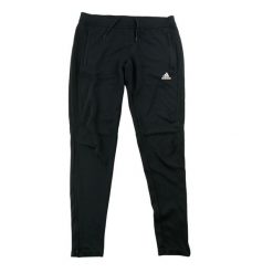 Second life - Spodnie dresowe damskie Tiro 17 slim fit czarne - Jak nowy. Czarne spodnie sportowe damskie Adidas, m, z dresówki, do biegania. Za 85.16 zł.