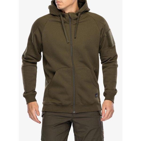 Bluza z kapturem męska Helikon-Tex Urban Tactical Hoodie Lite Full Zip. Zielone bluzy z kapturem męskie HELIKON-TEX, m. Za 261.99 zł.