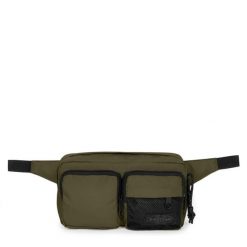 Torba na ramię Eastpak Double Crossbody. Zielone torby męskie na ramię Eastpak, bez wzorów, na ramię. W wyprzedaży za 180.00 zł.