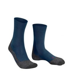 Skarpetki Falke TK2 Explore. Niebieskie skarpetki męskie Falke, bez wzorów, z elastanu. Za 165.50 zł.
