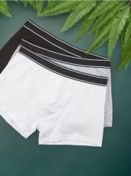 Bokserki 3 pack - wielobarwny. Bokserki męskie Sinsay, bez wzorów, z materiału. Za 35.99 zł.