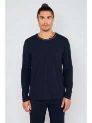 Joop! Bodywear Piżama w kolorze granatowym rozmiar: L. Niebieskie piżamy męskie Joop! Bodywear, l, bez wzorów, z bawełny, bez ramiączek. Za 179.64 zł.