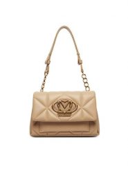 LOVE MOSCHINO Torebka JC4259PP0OLC0209 Beżowy. Brązowe torebki klasyczne damskie Love Moschino, bez wzorów, ze skóry, bez dodatków. Za 1,009.00 zł.