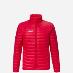 Kurtka puchowa męska MILLET Evole Light 700 Jkt M. Czerwone kurtki męskie Millet, m, bez wzorów, z materiału, bez kaptura. Za 659.00 zł.
