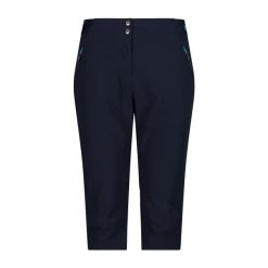 Damskie spodnie 3/4 CMP Unlimitech. Niebieskie spodnie dresowe damskie CMP, na lato, xs, bez wzorów. Za 340.00 zł.