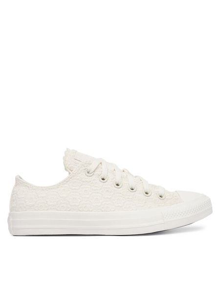 Converse Trampki Chuck Taylor All Star A16907C Écru. Białe trampki i tenisówki damskie Converse, bez wzorów, z materiału. Za 379.99 zł.