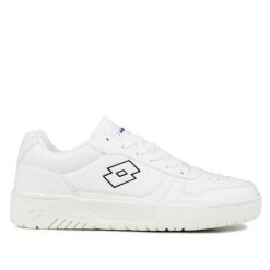 Buty, trampki męskie sportowe Lotto GROOVN. Białe trampki i tenisówki męskie Lotto, bez wzorów, bez zapięcia. Za 109.00 zł.