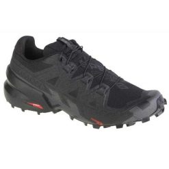 Męskie Buty Treningowe Speedcross 6. Czarne buty fitness męskie Salomon, z materiału, bez zapięcia, trekkingowe. Za 859.99 zł.