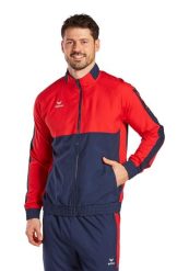 Kurtka prezentacyjna Erima Six Wings. Czerwone kurtki treningowe męskie Erima, s, bez wzorów, z materiału, na fitness i siłownię. Za 255.00 zł.