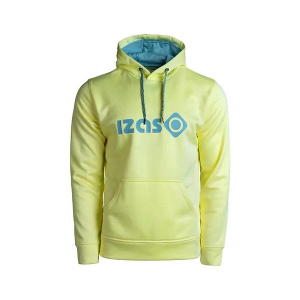 Bluza męska DUERO M V4 z regulowanym kapturem, logo i kieszenią kangurkową. Czerwone bluzy z kapturem męskie IZAS, l, z dresówki. Za 182.57 zł.