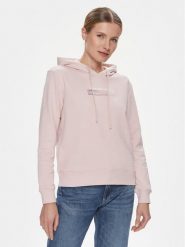 Calvin Klein Jeans Bluza Diffused J20J223267 Różowy Regular Fit. Czerwone bluzy bez kaptura damskie Calvin Klein Jeans, l, z bawełny. Za 329.99 zł.